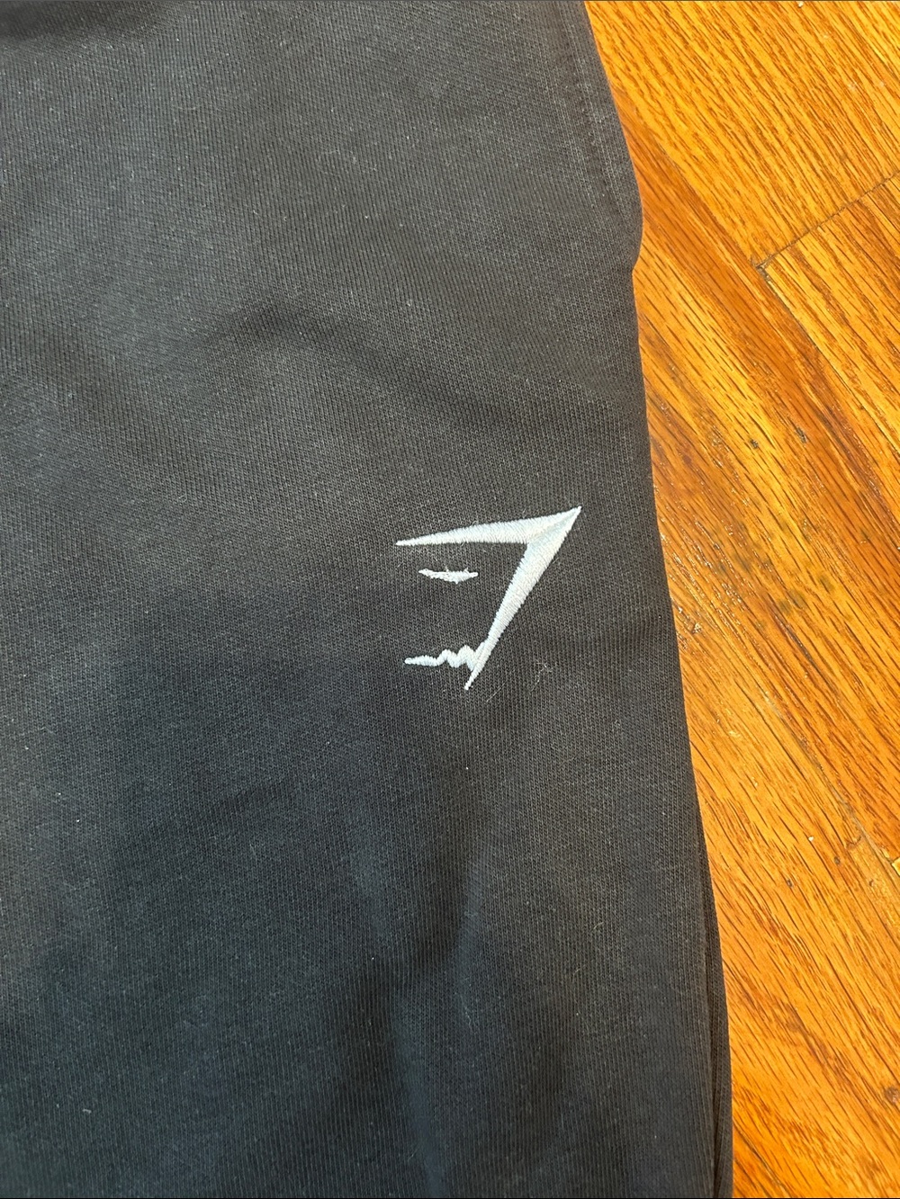 Black Gymshark sweatpant joggers - Picture 3 of 4